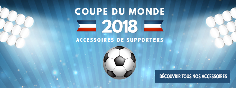 Coupe du monde 2018 : tous nos accessoires de supporters publicitaires