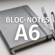 Bloc note publicitaire A6 -Carnet personnalisé format A6
