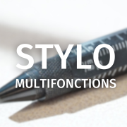 Stylo multifonctions publicitaire - Stylo 4 couleurs