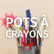 Pot à crayons personnalisé - Porte crayons publicitaire
