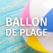 Ballon de plage publicitaire - Ballon de plage personnalisé