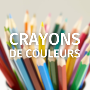 Crayons de couleur personnalisés - Boite crayon
