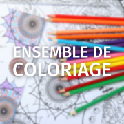 Coloriage publicitaire - Ensemble coloriage personnalisé
