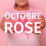 Octobre Rose - Objet publicitaire pour la lutte contre le cancer